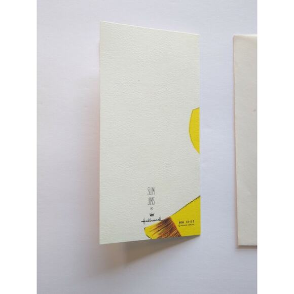 Halloween Greeting Card Vintage Party Invite Stick Head Scarecrow Hallmark Slim - Picture 4 of 7